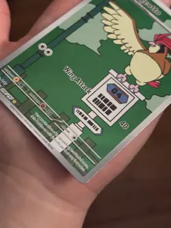Pidgeotto Illustration Rare Holo 208/197 Obsidian Flames ENG 2023 - Image 5