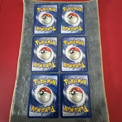 WOTC Vintage Pokemon Energy Set (6) 1999 Base Set LP Deck Builders Vintage Lot - Image 2