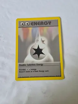 Double Colorless Energy 96/102 Uncommon Base Set Unlimited Pokemon LP - Image 1