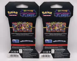 Pokemon Mega Evolution Phantasmal Flames Sleeved Booster 2 Pack Gengar Charizard - Image 2