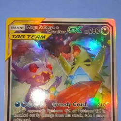 Mega Sableye & Tyranitar GX 226/236 SM-Unified Minds TAG TEAM Full Art Holo - Image 2