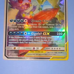 Mega Sableye & Tyranitar GX 226/236 SM-Unified Minds TAG TEAM Full Art Holo - Image 3