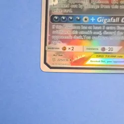 Mega Sableye & Tyranitar GX 226/236 SM-Unified Minds TAG TEAM Full Art Holo - Image 4