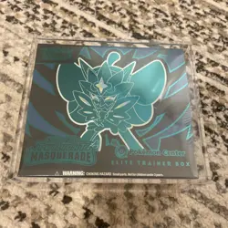 Pokemon TCG Twilight Masquerade Pokemon Center Elite Trainer Box in Acrylic Case - Image 1