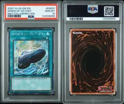 2025 YU-GI-OH! NIKE COLLABORATION #EN001 WINDS OF VICTORY PSA 10 - Image 3