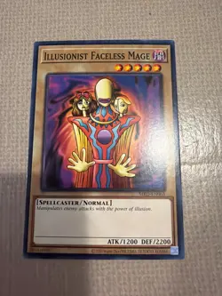 Yu-Gi-Oh! illusionist faceless mage mint common MRD-EN068 25th annivsary - Image 1