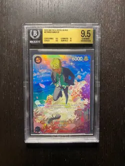 BGS 9.5 2025 One Piece SANJI Alternate Art (SP) ST14-003 Royal Blood ENGLISH - Image 1