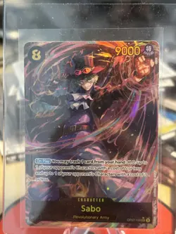 One Piece Sabo OP07-118 SEC Alt Art 500 Years In The Future English - Image 1