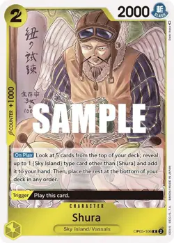 Shura R Awakening of the New Era OP05 106 NM - Image 1