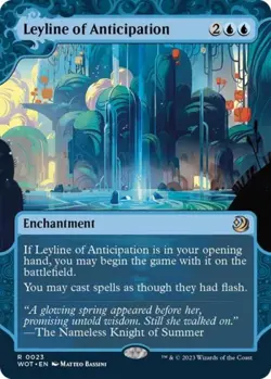 Leyline of Anticipation - Light Play MTG Wilds of Eldraine: Enchanting Tales - Image 1