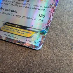 M Rayquaza EX 098/098 Jumbo Cards Holo - Image 4