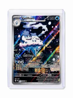 Vanilluxe 113/086 Secret Rare Illustration Pokemon Card NM Paradox Rift - Image 1