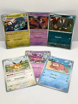 Pokemon Lot 15 Card Bundle 5 Complete Your Deck Prismatic + Perfect Order + More - Image 1