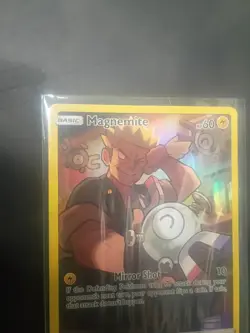 Pokemon TCG Magnemite Holo Card 242/236 Cosmic Eclipse Secret NM- Condition - Image 5