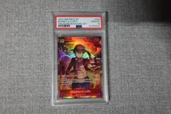 Monkey. D. Luffy Treasure Booster Promo Card Foil Sealed One Piece PSA 10* - Image 1