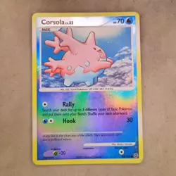Corsola Pokemon TCG Secret Wonders Reverse Holo Card #84/132 LP Lightly Played - Image 1