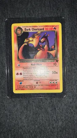2000 Pokemon Dark Charizard Non Holo Card - Image 1