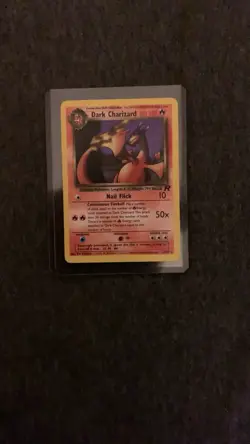 2000 Pokemon Dark Charizard Non Holo Card - Image 2