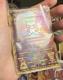 Nintendo Ancient Mew 1999 Pokemon TCG Promo Cards Psychic Holo Promo - Image 3