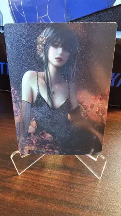Spy x Family Yor Forger Custom Holographic Doujin Waifu Card - Image 1