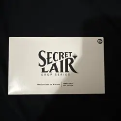 Secret Lair MTG Meditations On Nature Foil Magic The Gathering - Image 1