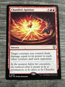 1x Chandra's Ignition - Commander: Modern Horizons 3 - NM - MTG - Image 1