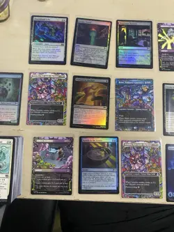 Magic the Gathering Teenage Mutant Ninja Turtles Bundle Opened With All Contents - Image 3