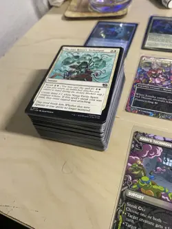 Magic the Gathering Teenage Mutant Ninja Turtles Bundle Opened With All Contents - Image 5