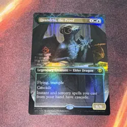 Quandrix, The Proof X1 Mtg Secrets Of Strixhaven Nm Borderless Foil - Image 1