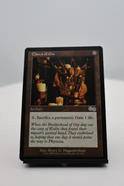 1x Claws of Gix LP Urza's Saga (USG) MTG Magic the Gathering - Image 1
