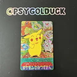Japanese Pokemon Playing Card Pikachu - Image 2