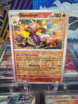 Skeledirge 031/191 Reverse Holo Rare Pokemon TCG S&V Surging Sparks - Image 1