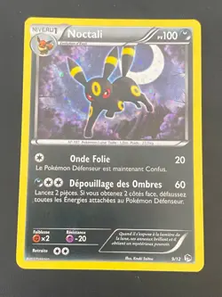 CARTE POKEMON NOCTALI 9/12 FR PROMO HOLO MCDO - TBE/EXC - Image 1