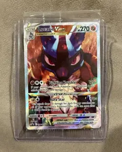 Pokemon TCG Lucario VSTAR SWSH291 Crown Zenith Promo FACTORY SEALED-NEAR MINT - Image 1