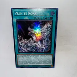 Primite Roar ROTA-EN059 Super Rare Rage of the Abyss Yugioh 1st Edition - Image 1