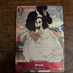 One Piece TCG - Brook English Version 1st Anniversary OP01-011 NM - Image 1