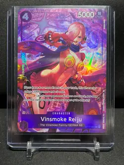 Vinsmoke Reiju OP12-063 SR Alt Art 2025 One Piece Legacy of Master English NM - Image 1