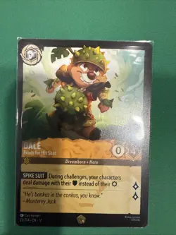 Dale Ready For His Shot (Legendary) - Disney Lorcana Wilds Unknown - 22/204 - Image 1
