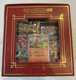 Pokemon TCG Charizard ex Super Premium Collection Box Sealed New - Image 4