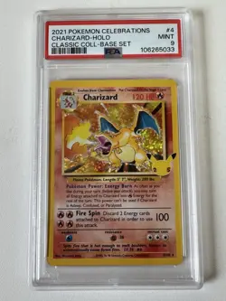 PSA 9 Lot Pokemon Celebrations Charizard Blastoise Venusaur Mew Pikachu Set - Image 2