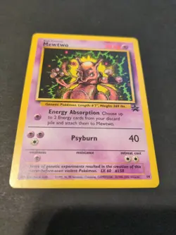 Pokemon TCG Mewtwo Black Star Promo 14 Excellent condition - non holo, limited - Image 1