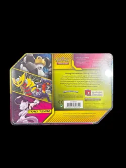‼Pokemon Power Partnership Tin [Mewtwo & Mew GX] - SM - Unified Minds SEALED💨 - Image 5