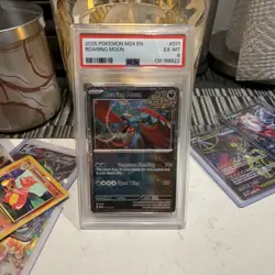 PSA 6 Roaring Moon 011/015 McDonald's 2024 Holo Promo English Pokemon TCG - Image 1