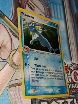 Pokemon Vaporeon 006/017 POP Series 3 Holo LP - Image 2
