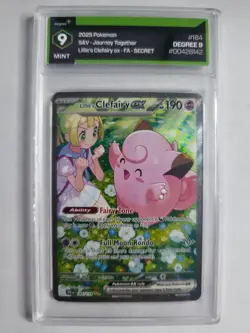 Lillie's Clefairy ex JTG 184/159 Secret Pokemon TCG Degree 9 - Image 1