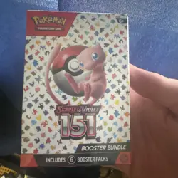 Pokemon Scarlet Violet 151 Booster Bundle 6-Pack, Factory-Sealed Box - Image 1