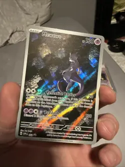Pokemon TCG Mewtwo SVP 052 Scarlet Violet 151 Black Star Promo - Image 1