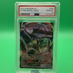 2022 Pokemon Go Melmetal Holo VMAX 048/078 PSA 10 🔥 - Image 1