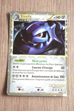 Carte Pokemon : STEELIX PV 140 - HeartGold & Soulsilver- Dechainement - 87/95 - Image 1