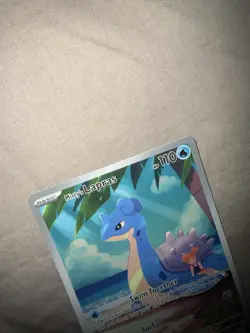 Pokemon TCG Misty's Lapras Destined Rivals 194/182 Illustration Rare NM #3 - Image 4
